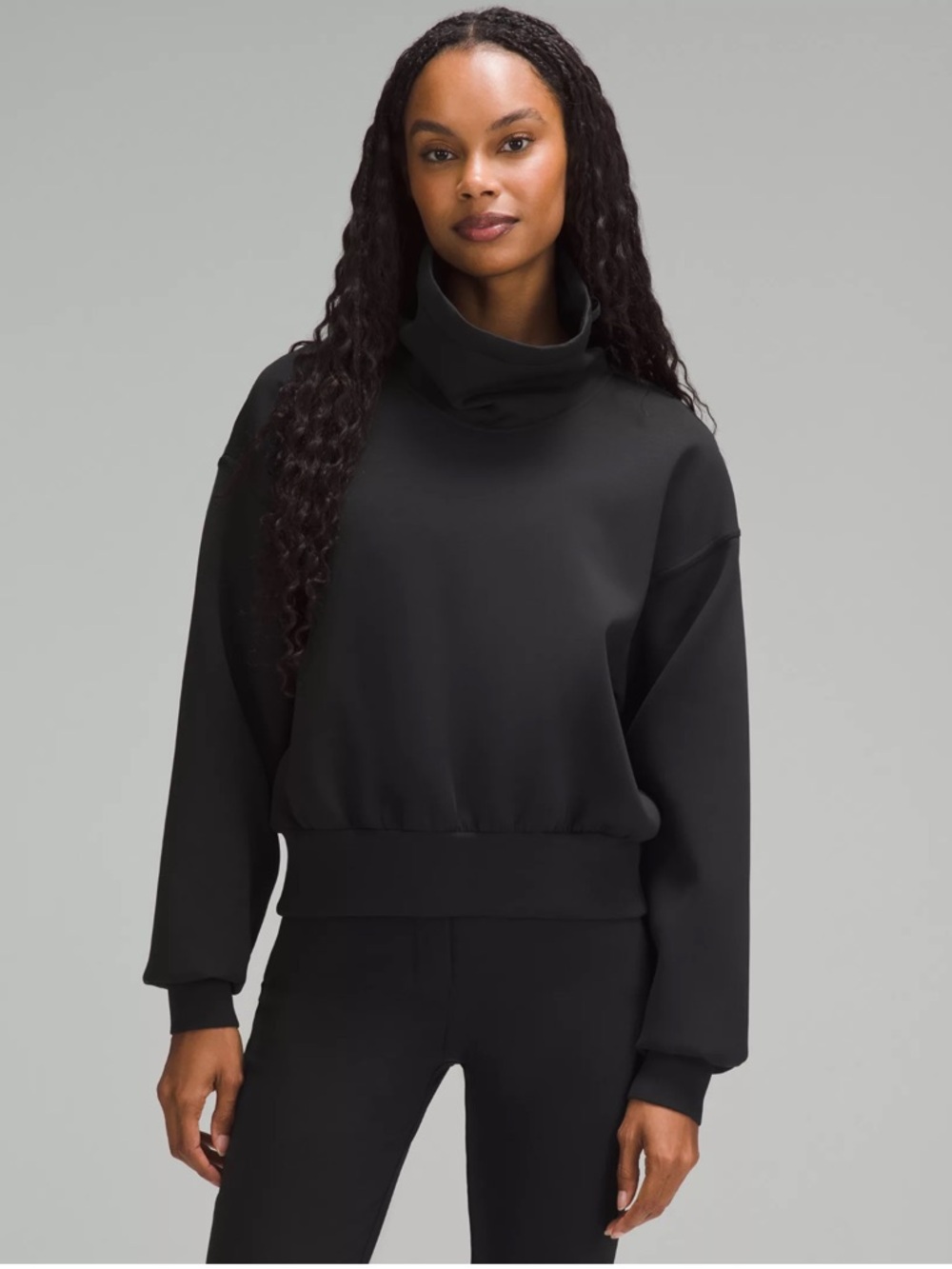 lululemon athletica | Full Flourish Black Hooded Pullover - 2